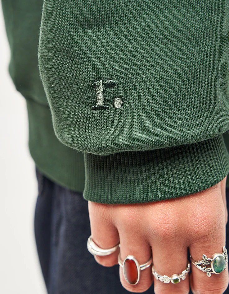 Route One Corp Heavyweight Sweatshirt - Forest Green - Image 8