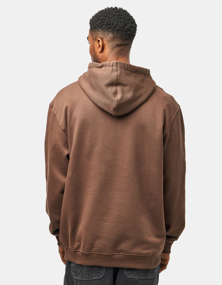 Route One Cyborg Heavyweight Hoodie - Chestnut - Image 2