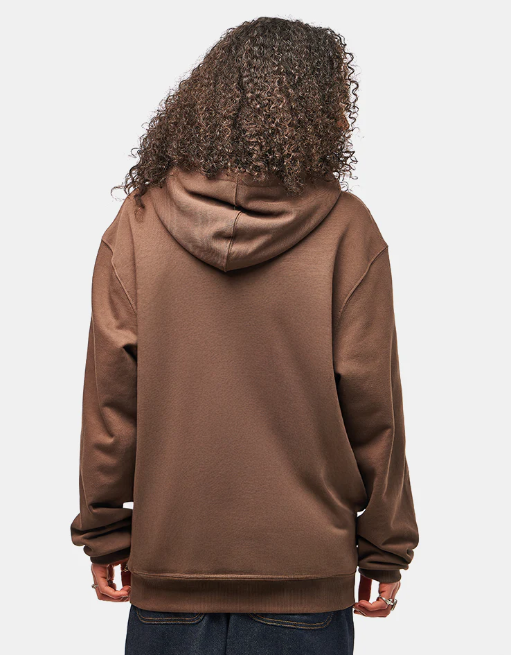 Route One Cyborg Heavyweight Hoodie - Chestnut - Image 6