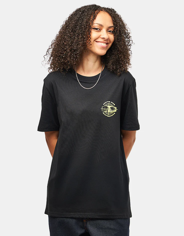 Route One Cyborg Organic T-Shirt - Black - Image 6