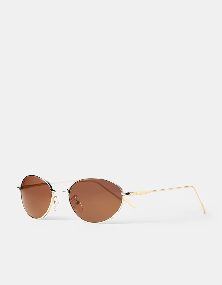 Route One Cyrus Sunglasses - Gold/Gold Lens - Image 2