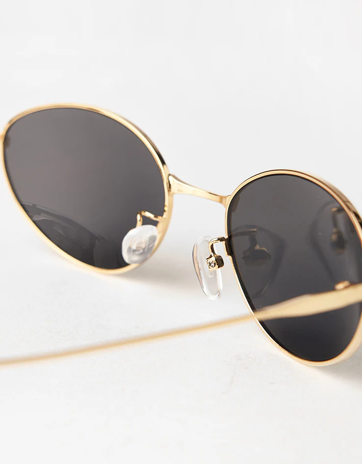 Route One Cyrus Sunglasses - Gold/Silver Lens - Image 5