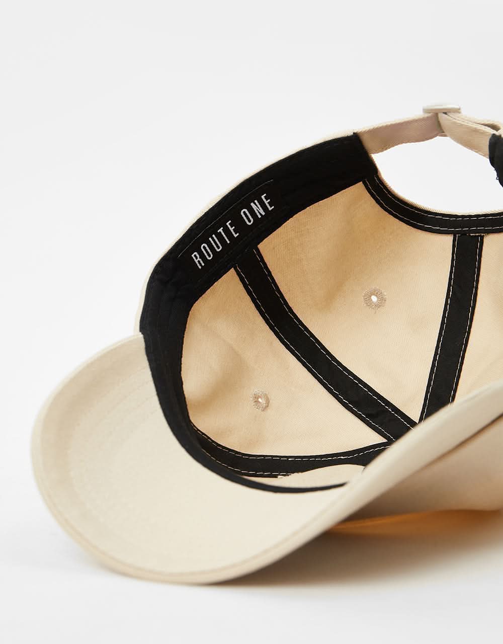 Route One Dad Cap - Beige - Image 4