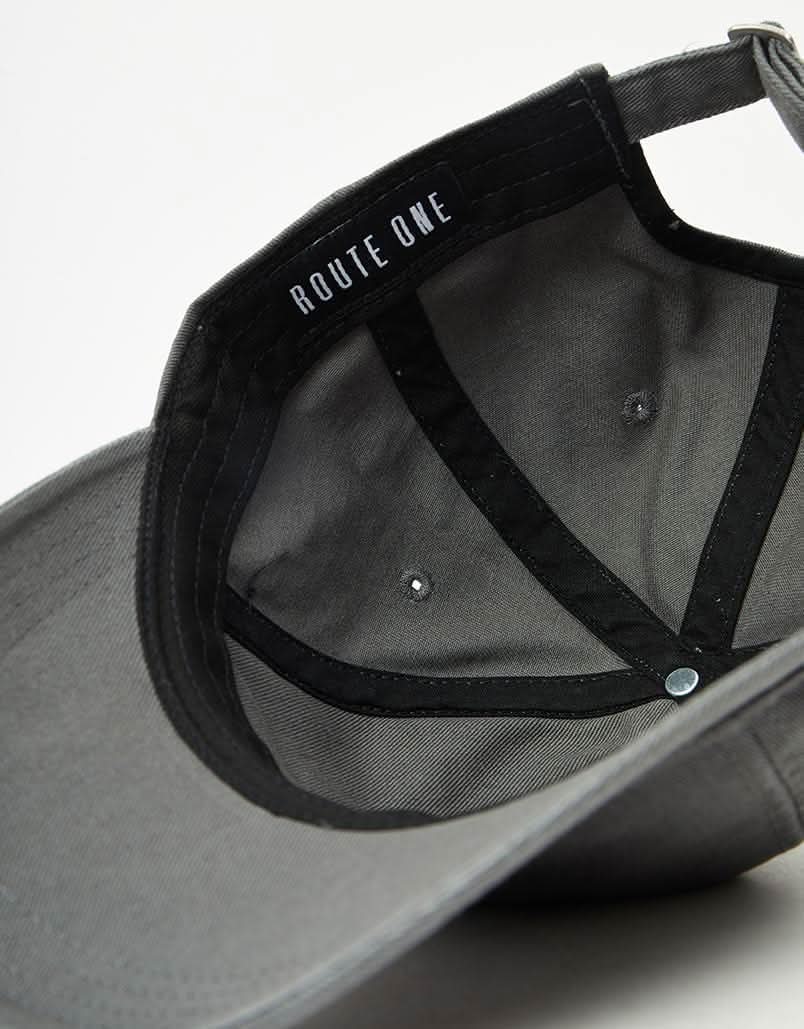 Route One Dad Cap - Charcoal - Image 4