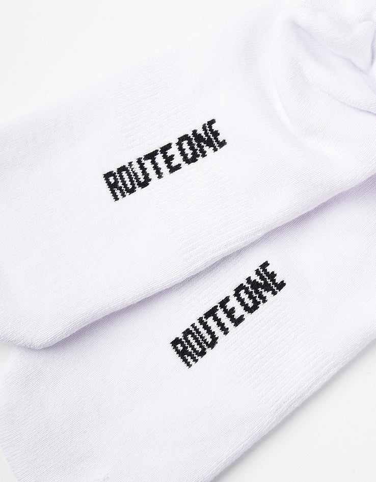 Route One Dayzeez Crew Socks - White - Image 4