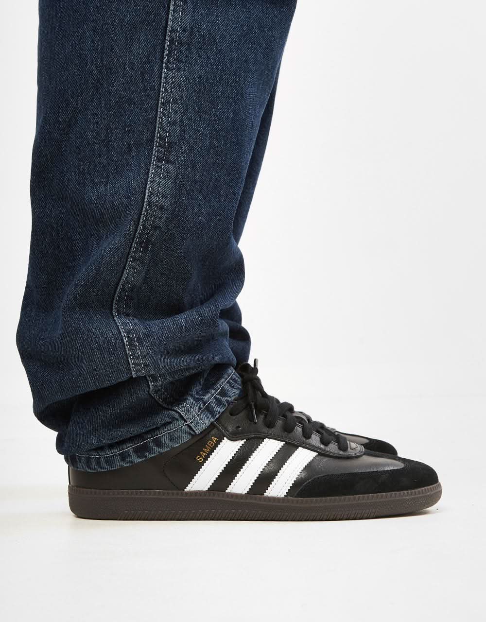Route One Denim Carpenter Pants  - Dark Wash - Image 6