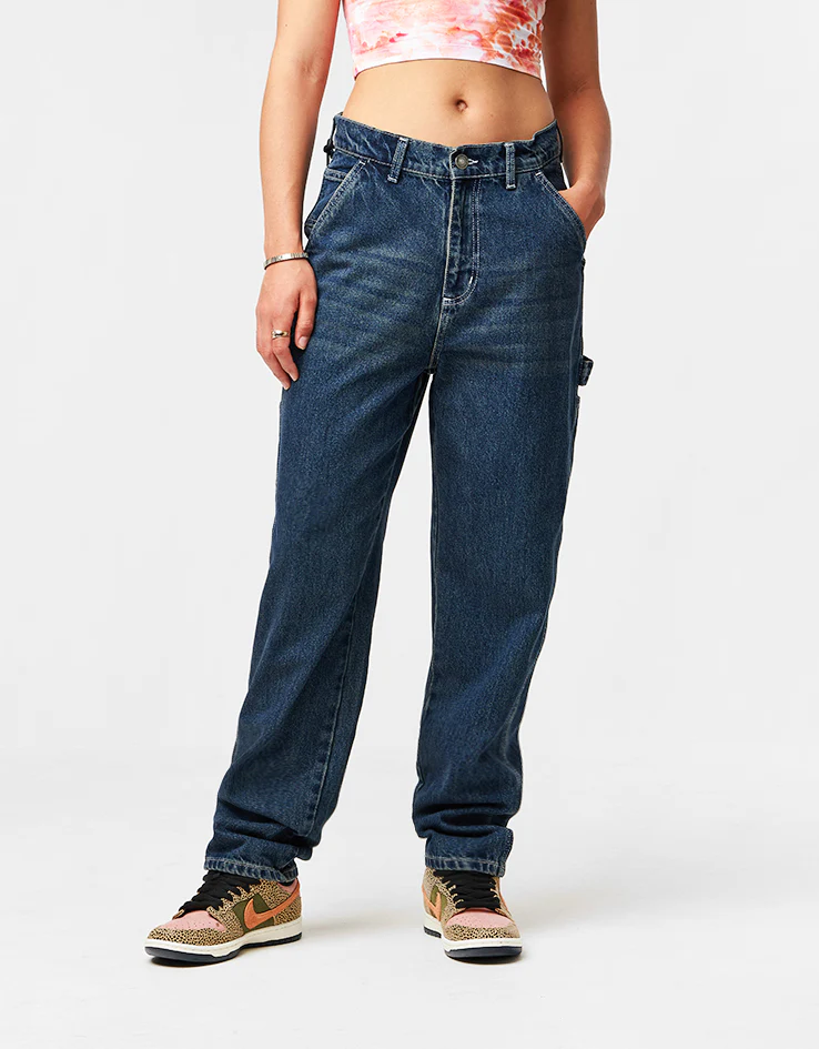 Route One Denim Carpenter Pants  - Light Wash - Image 8