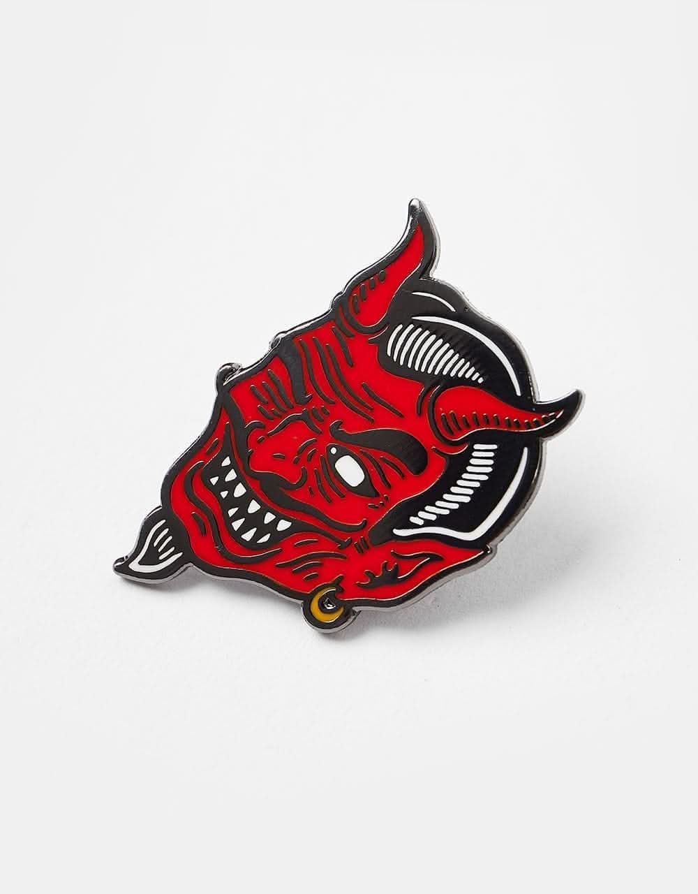 Route One Devil Pin - Nickel - Image 3