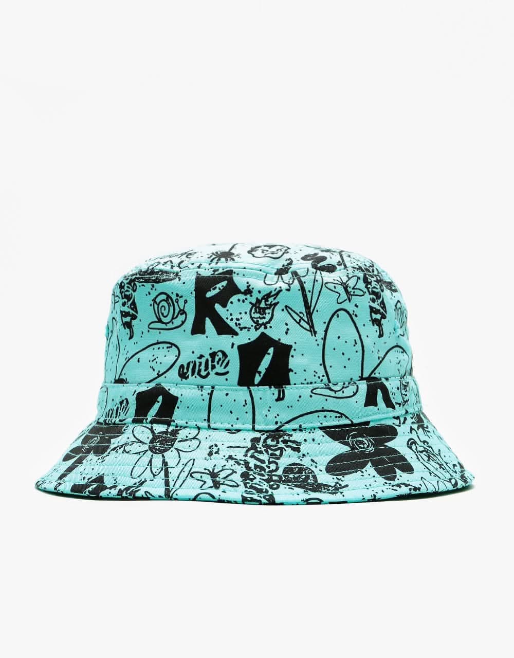 Route One Doodle Bucket Hat - Mint - Image 4