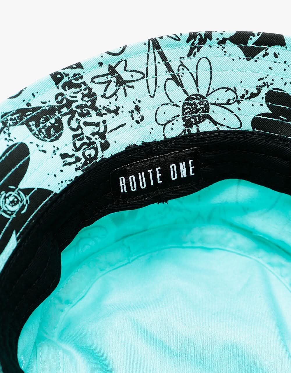 Route One Doodle Bucket Hat - Mint - Image 7