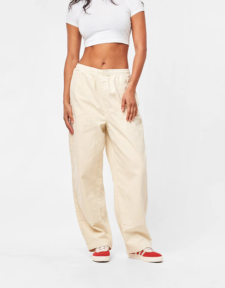 Route One Double Knee Heavyweight Canvas Pants - Angora - Image 9