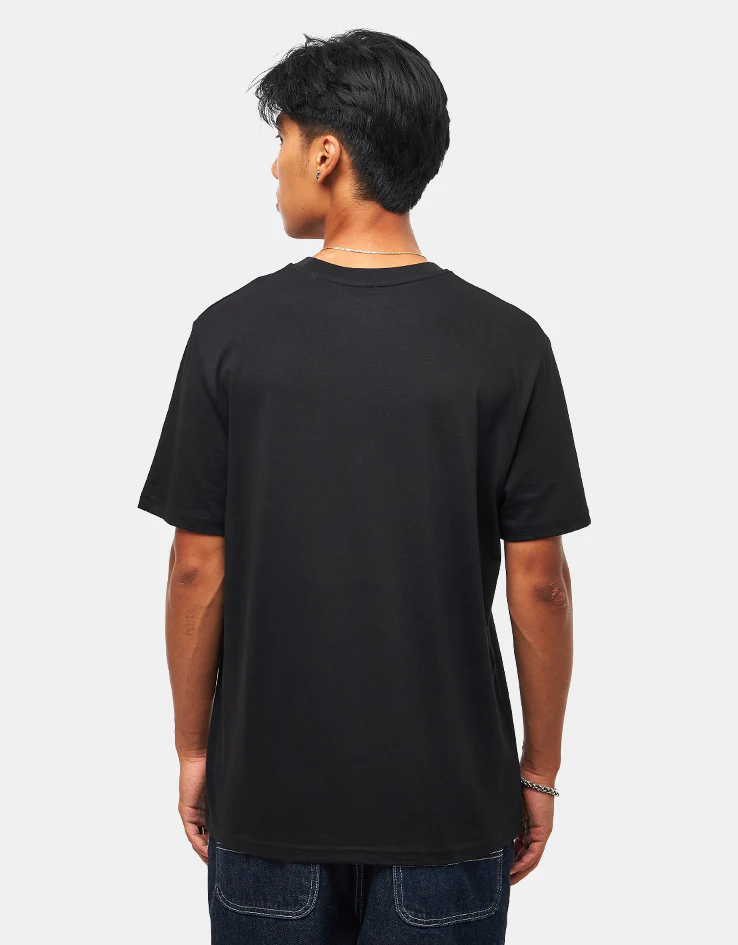 Route One Drago Organic T-Shirt - Black - Image 2