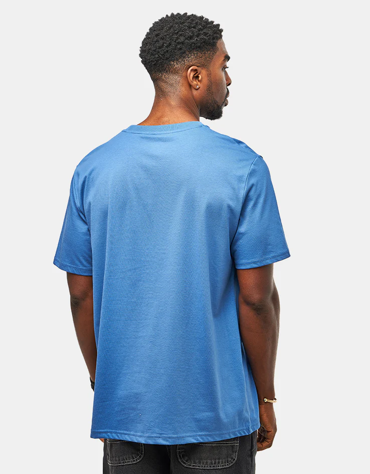 Route One Dwagon Organic T-Shirt - Mindful Blue - Image 3