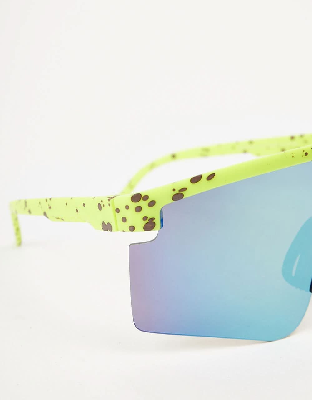 Route One Eastbound Sunglasses - Yellow/Blue Mirror - Image 5