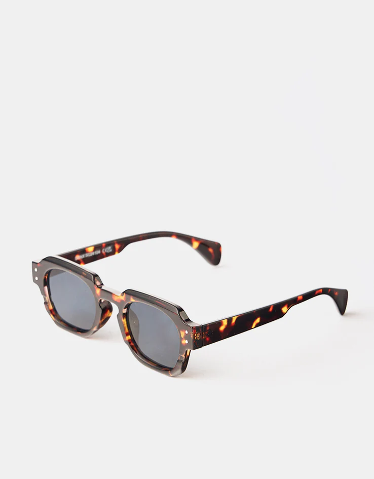 Route One Elio Sunglasses - Tortoise/Blue Lens - Image 3