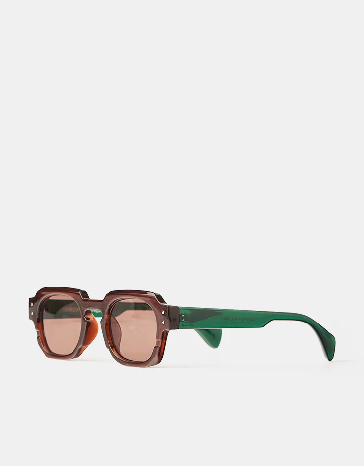 Route One Elio Sunglasses - Tortoise/Brown Lens - Image 2