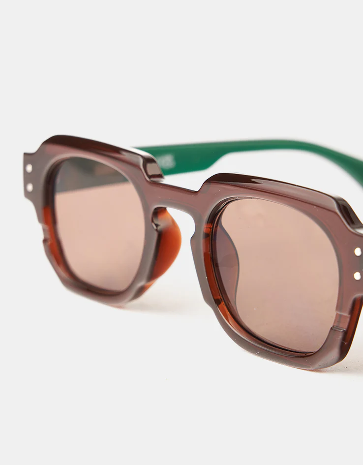 Route One Elio Sunglasses - Tortoise/Brown Lens - Image 3