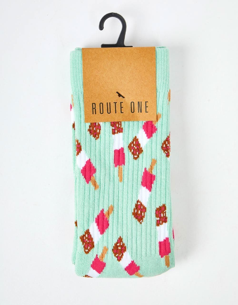 Route One Fab Crew Socks -Multi - Image 2