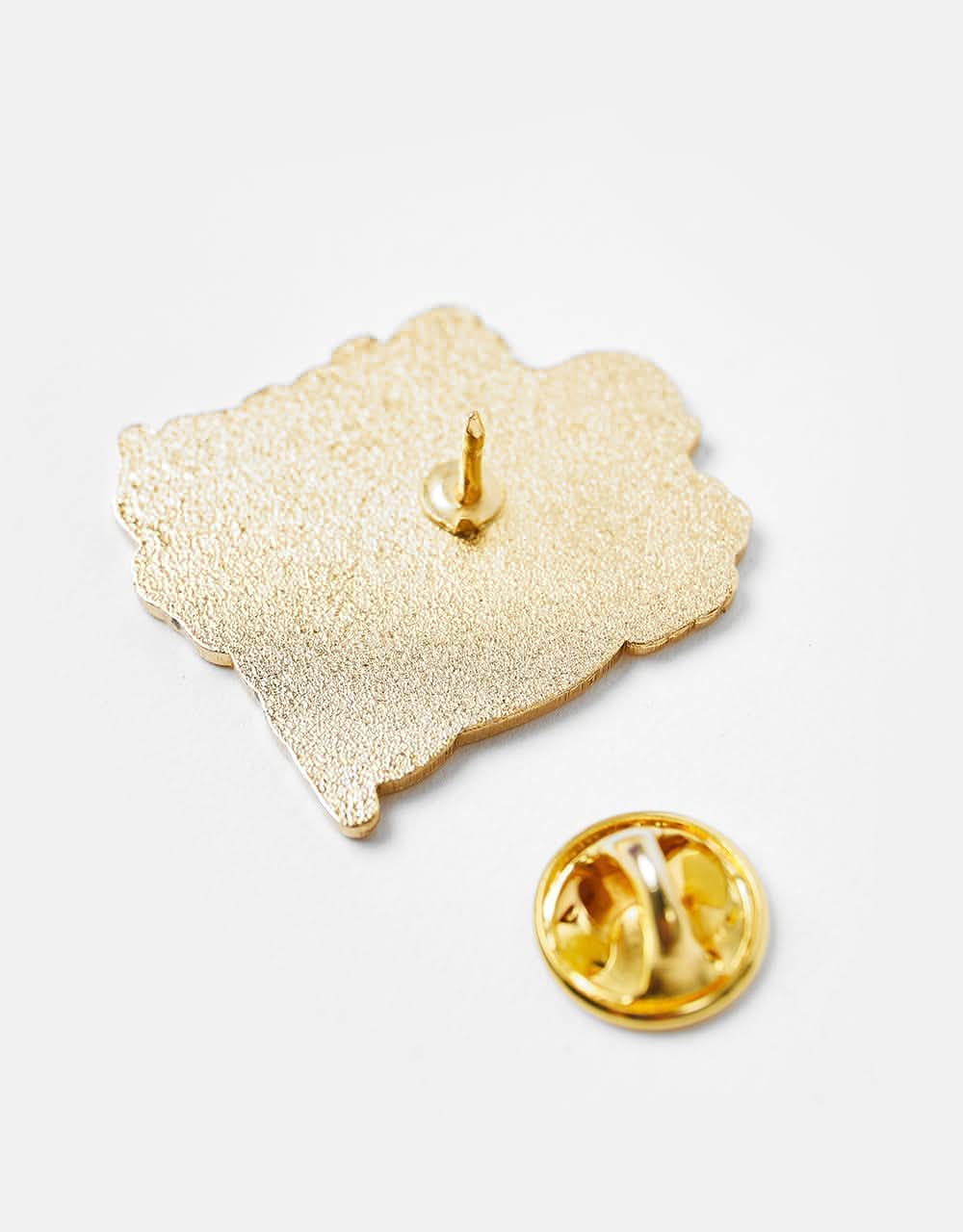 Route One Face The Music Pin - Gold - Image 4