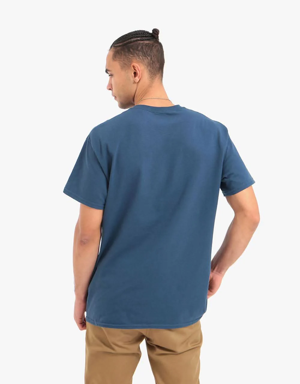 Route One FC T-Shirt - Blue Dusk - Image 4
