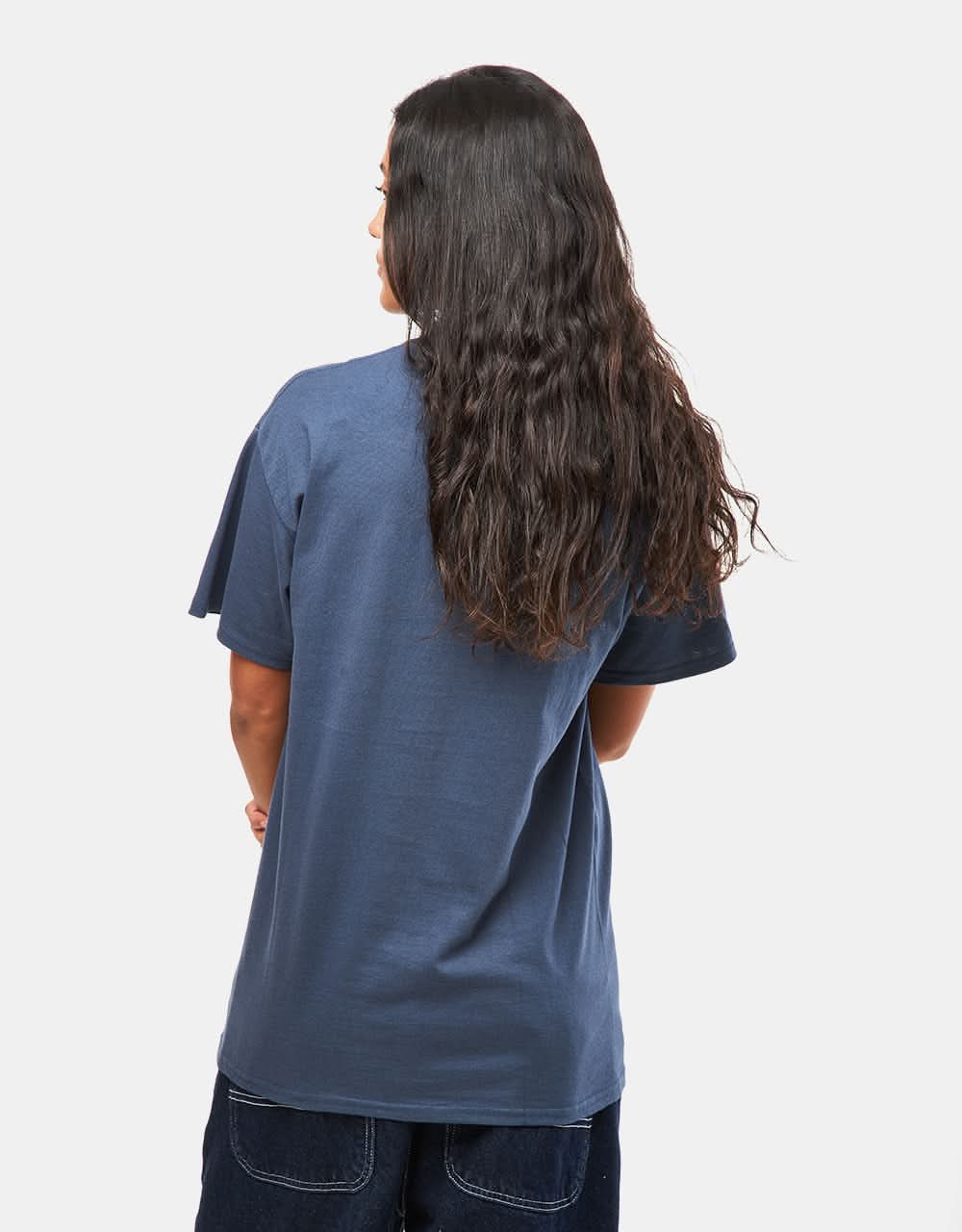 Route One FC T-Shirt - Blue Dusk - Image 7