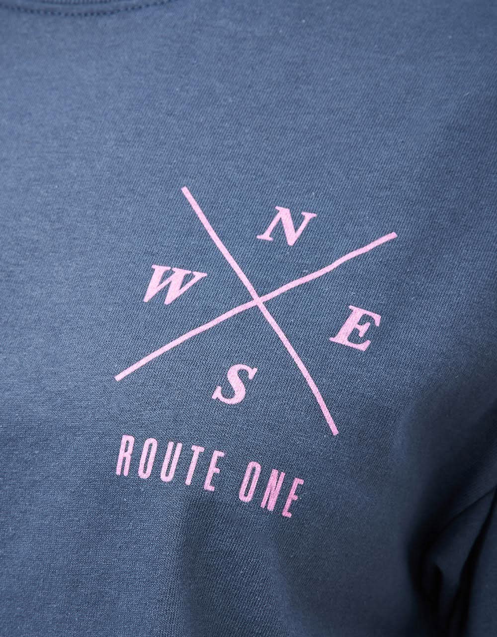 Route One FC T-Shirt - Blue Dusk - Image 9