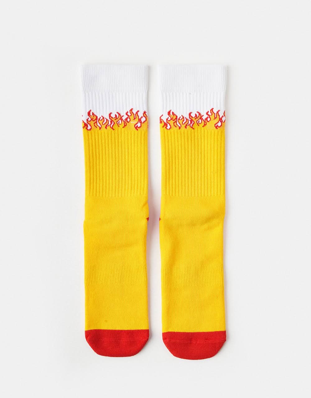 Route One Fire Crew Socks - White - Image 6