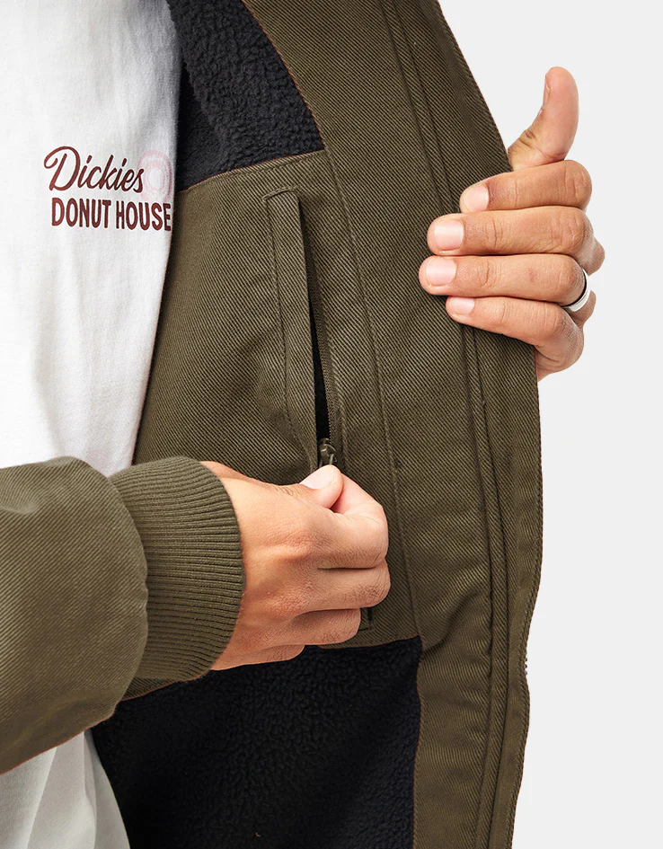 Route One Foundry Jacket - Olive (Canvas) - Image 5