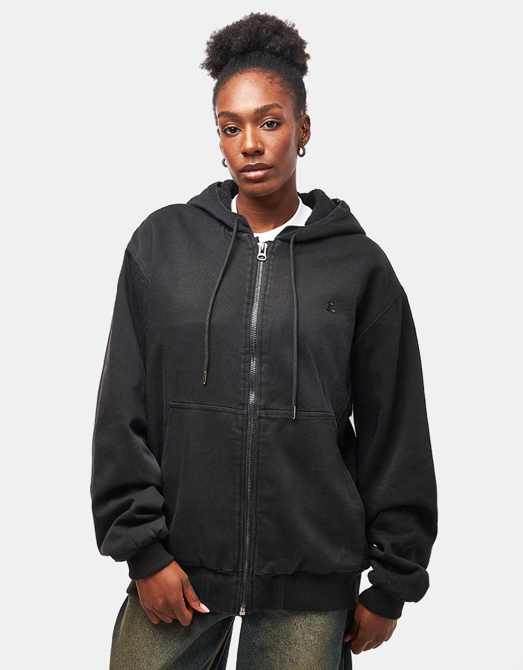 Route One Foundry Jacket - Washed Black (Canvas) - Image 6