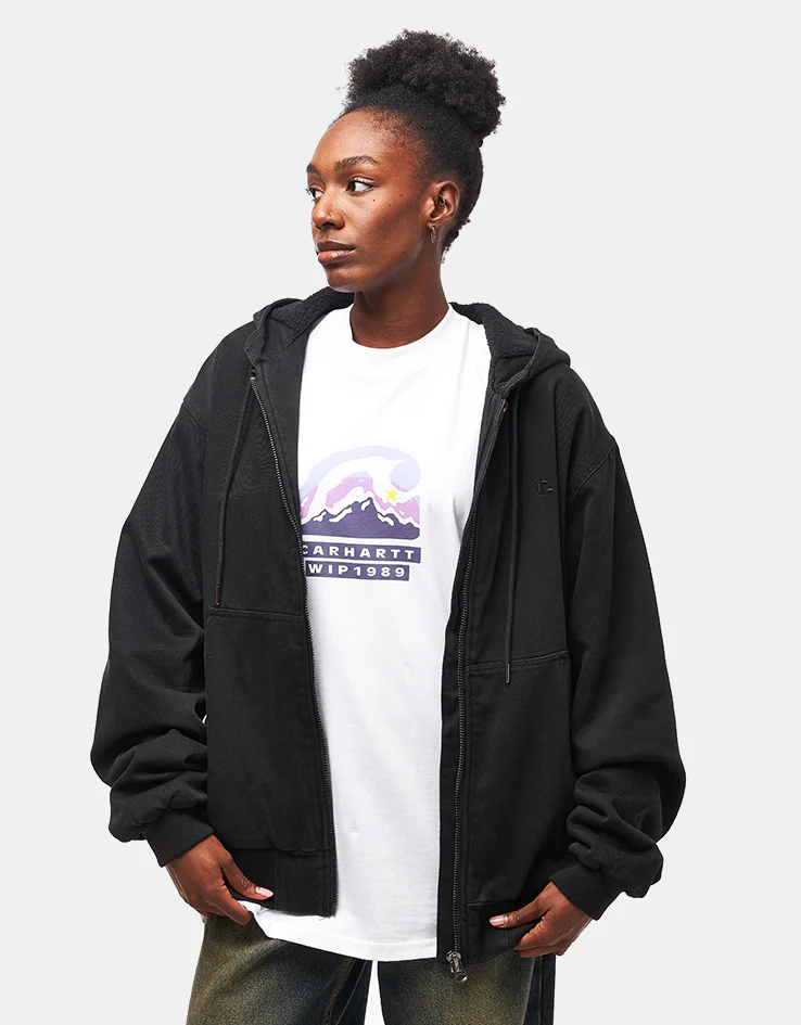 Route One Foundry Jacket - Washed Black (Canvas) - Image 8