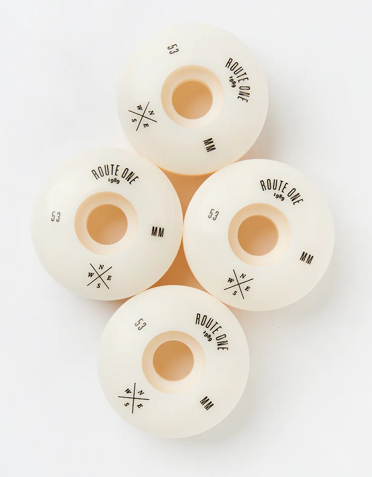 Route One Four Corners Skateboard Wheel - 53mm - Image 2