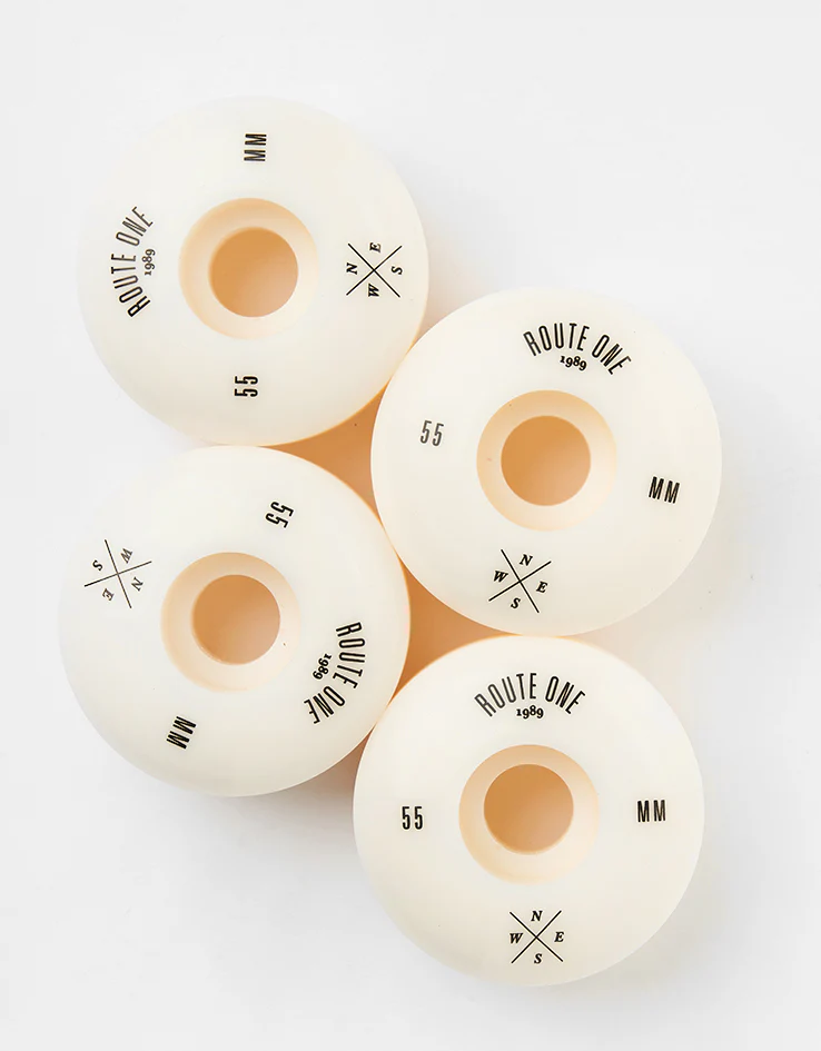 Route One Four Corners Skateboard Wheel - 55mm - Image 2