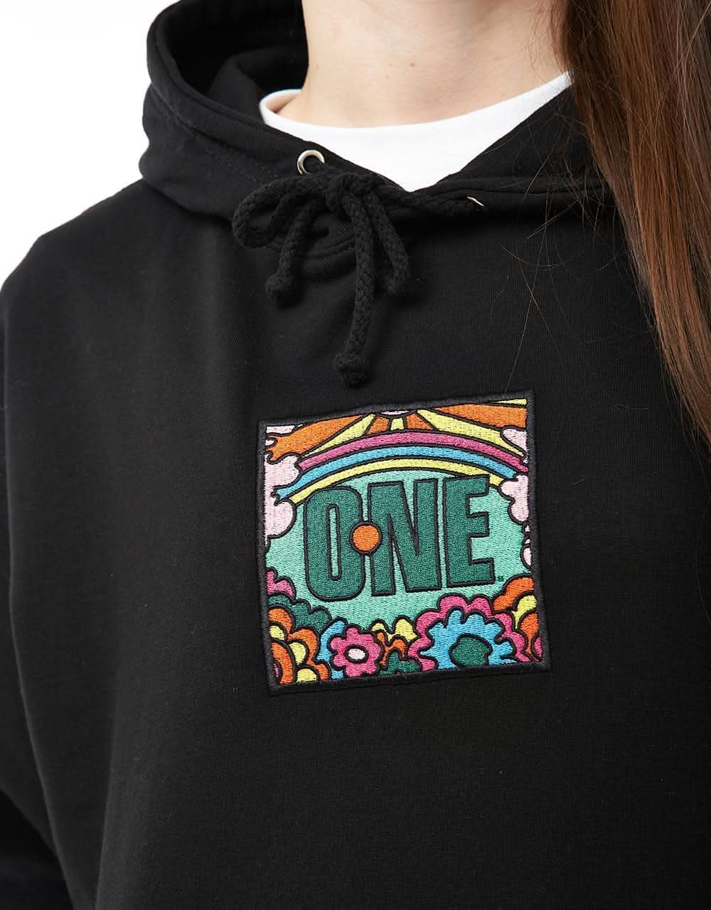 Route One Fresh Up Midweight Pullover Hoodie - Black - Image 11