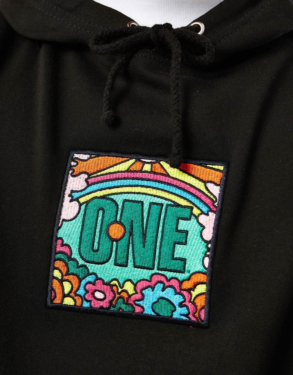 Route One Fresh Up Midweight Pullover Hoodie - Black - Image 3