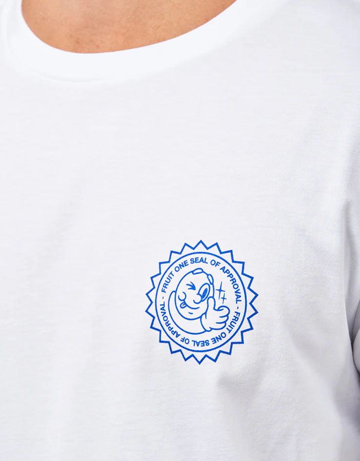 Route One Fruit One Organic T-Shirt - White - Image 4
