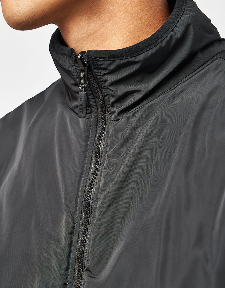 Route One Full Zip Reversible Fleece - Purple Velvet/Black - Image 8