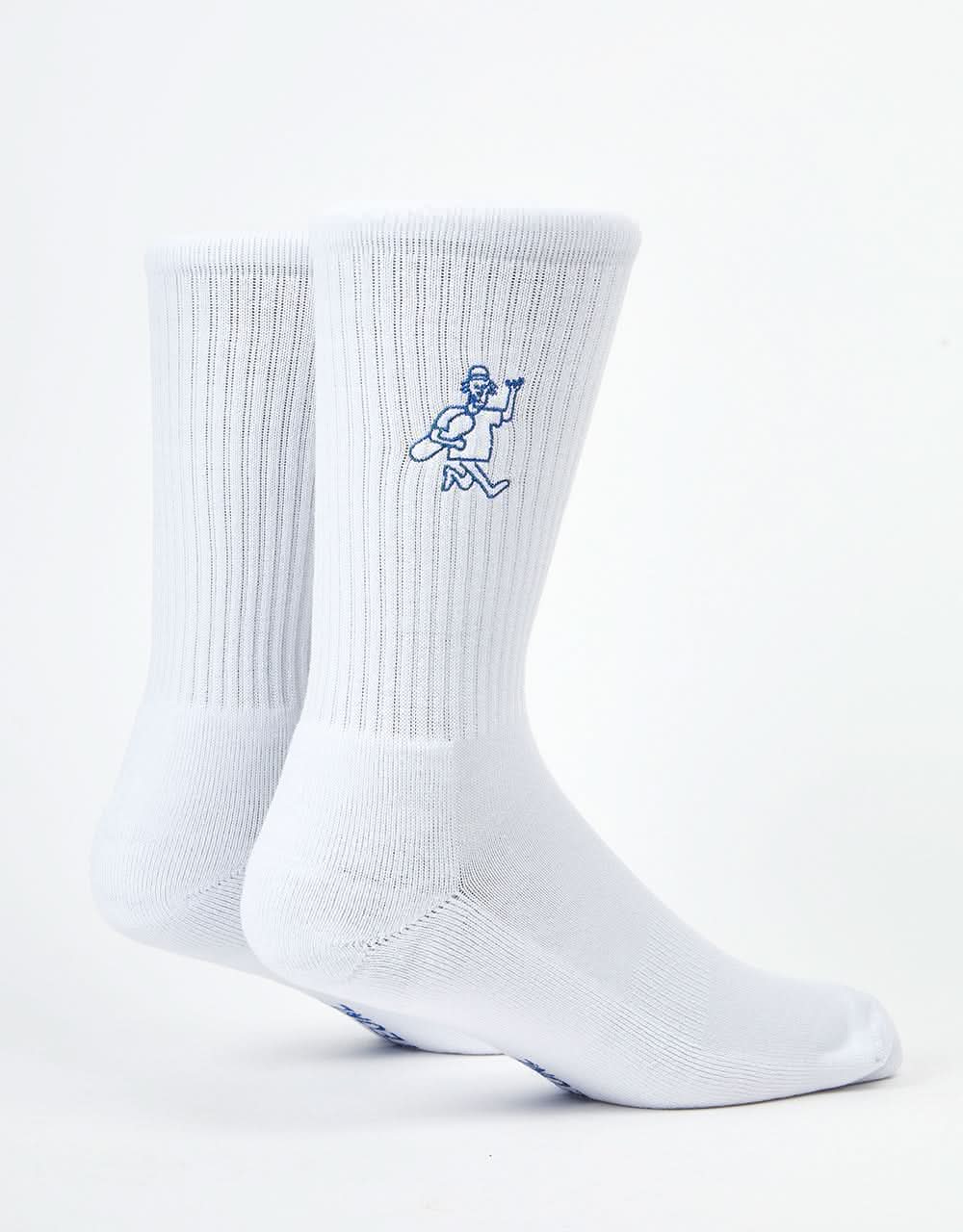Route One Good Day Crew Socks -White - Image 5