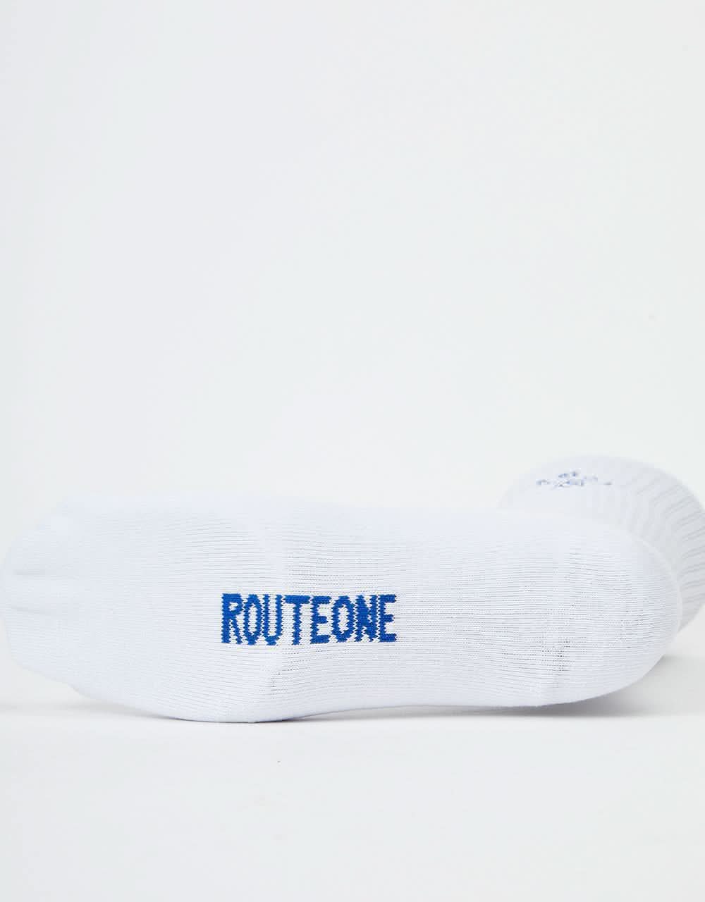 Route One Good Day Crew Socks -White - Image 6