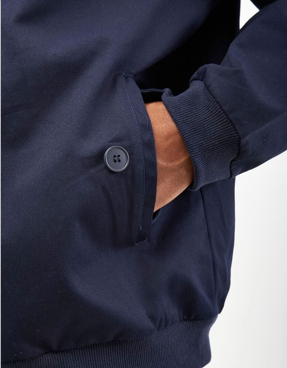 Route One Harrington Jacket - Navy - Image 6