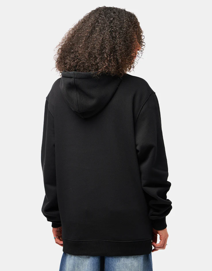 Route One Heavyweight Pullover Hoodie (400gsm) - Black - Image 6