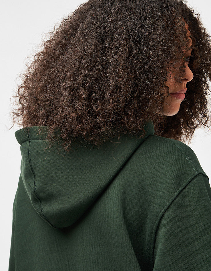 Route One Heavyweight Pullover Hoodie (400gsm) - Forest Green - Image 7