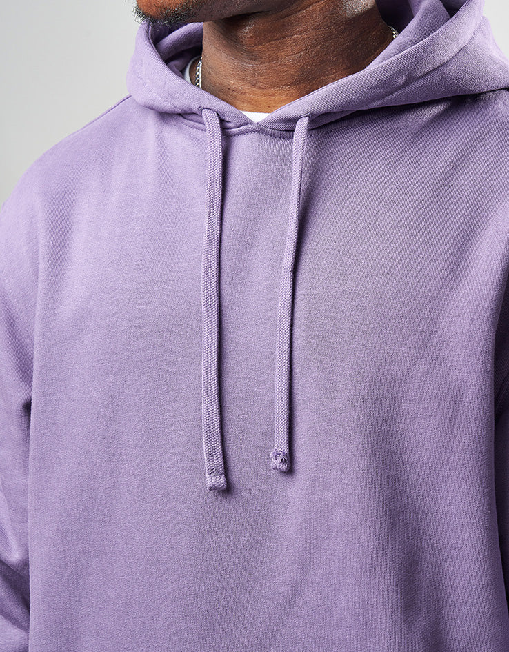Route One Heavyweight Pullover Hoodie (400gsm) - Grape - Image 5