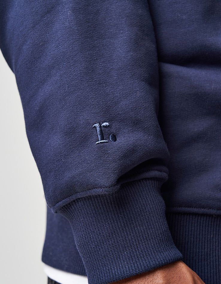 Route One Heavyweight Sweatshirt (400gsm) - Navy - Image 4