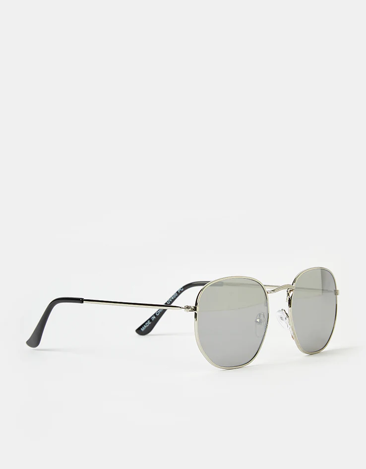 Route One Hex Sunglasses - Silver (Black Lens) - Image 2