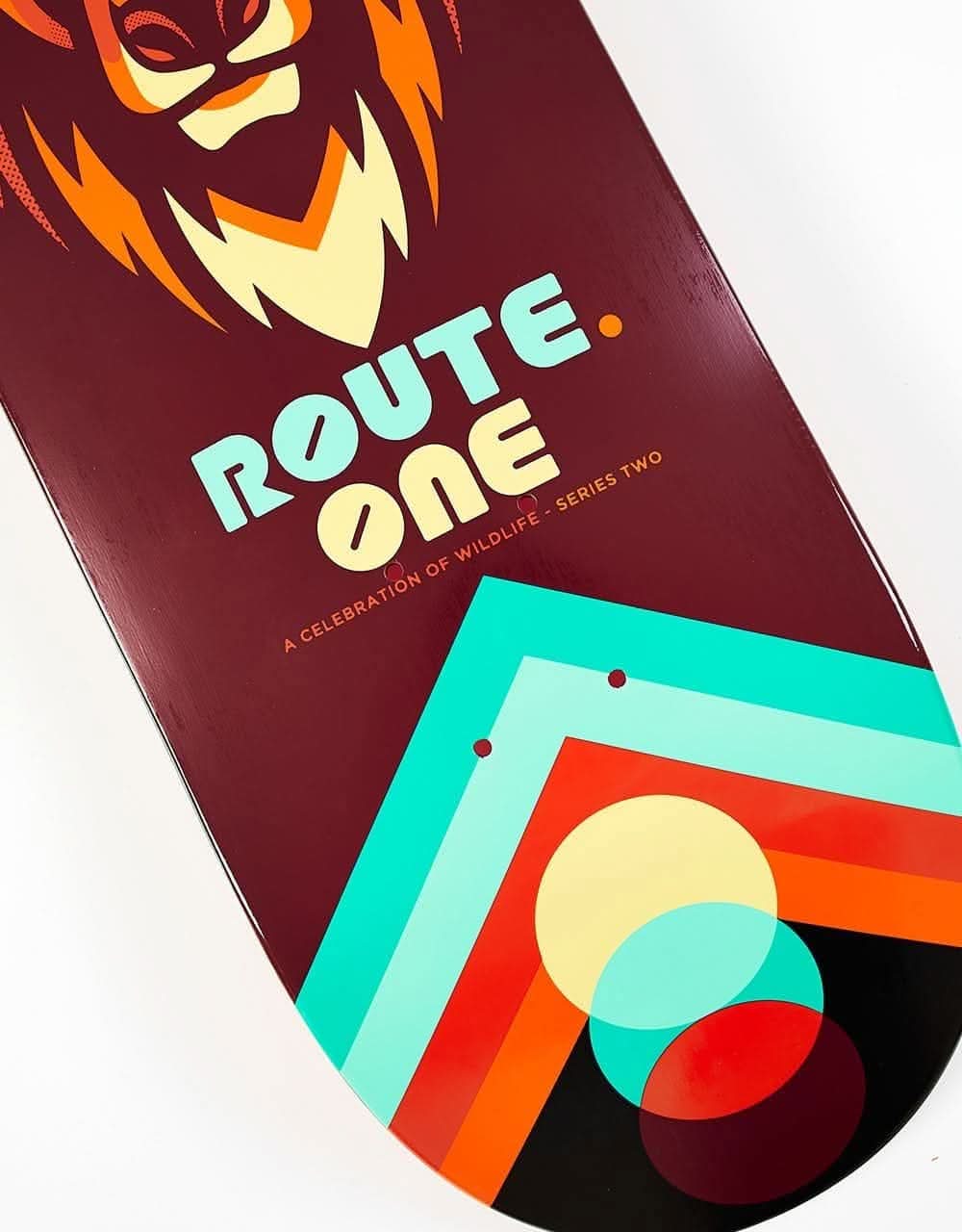 Route One Horned Beasts Skateboard Deck - 8" - Image 2