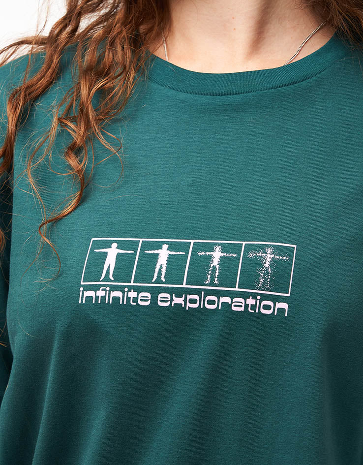 Route One Infinite Organic T-Shirt - Glazed Green - Image 10
