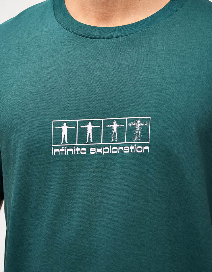 Route One Infinite Organic T-Shirt - Glazed Green - Image 4