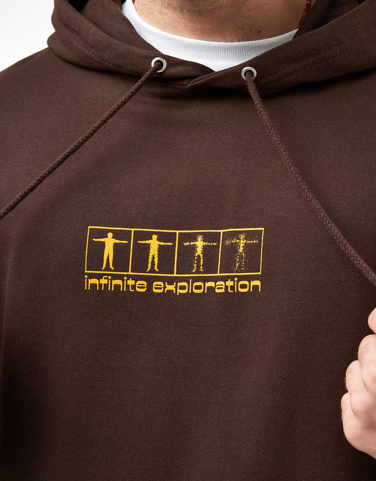 Route One Infinite Midweight Pullover Hoodie - Hot Chocolate - Image 2