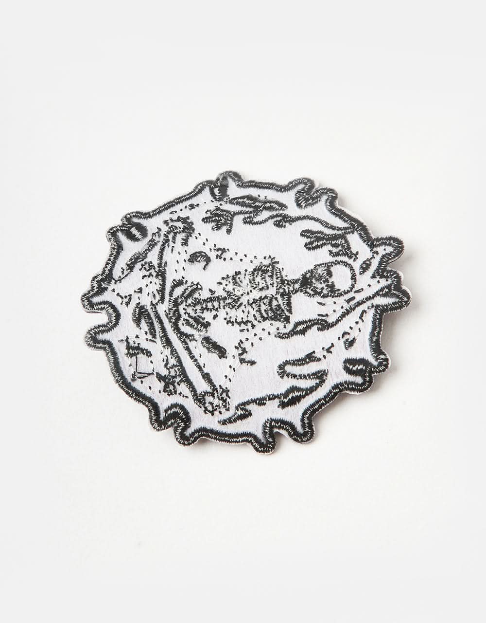 Route One Inner Peace Embroidered Patch - Red - Image 3