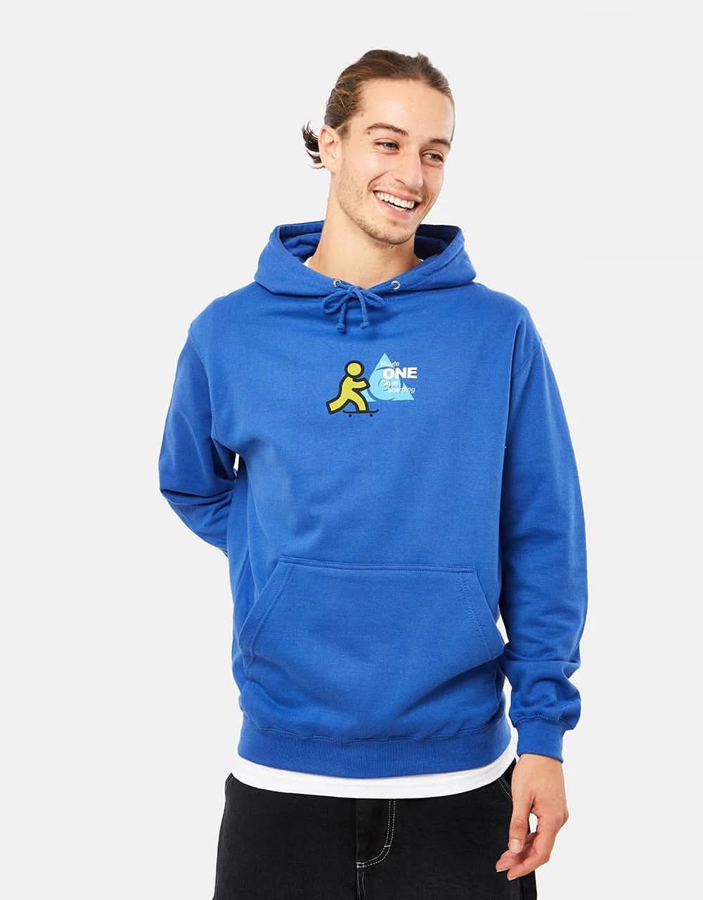 Route One Instant Midweight Pullover Hoodie - Royal Blue